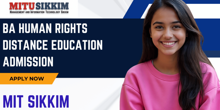 BA Human Rights Distance Education Admission