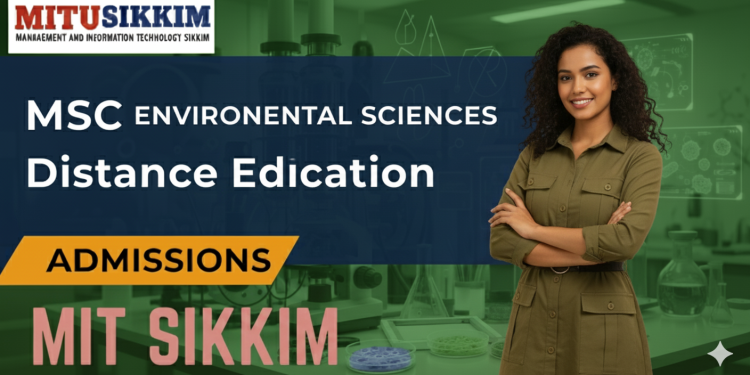 MSc Environmental Sciences Distance Education Admission 2025